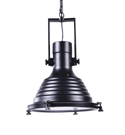 LAMPA WISZĄCA INDUSTRIALNA LOFT CZARNA BOTTI