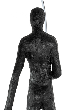 MOOSEE lampa podłogowa HUMAN ROUND        włókno szklane