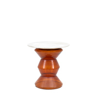 Turin Side Table Orange 510x510x510mm