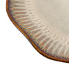 Organic Ridged Dinner Plate Stone (4pk) D280mm