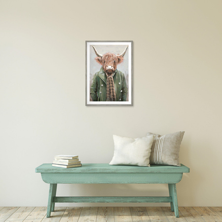 Angus Framed Art 500x36x700mm
