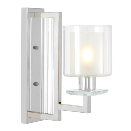 LAMPA ŚCIENNA KINKIET CHROMOWANY MANHATTAN W1