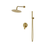 Podtynkowy zestaw prysznicowy z deszczownicą Spark Brushed Gold
