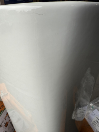 PETIT Umywalka wolnostojąca kwadrat 36 cm wada5