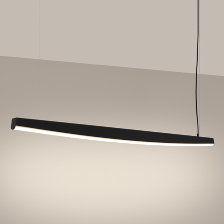 Lampa wisząca JORUN 150 czarna LED 3000K