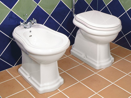 RETRO bidet 38,5x60cm, biały