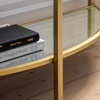 Stolik konsolowy Hudson Champagne 1000 x 350 x 750 mm