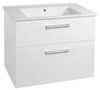 VEGA szafka umywalkowa 82x67,6x43,6cm, 2 szuflady, biała