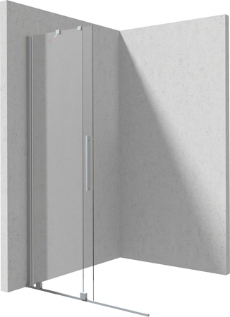 Ścianka prysznicowa walk-in 140 cm - przesuwna