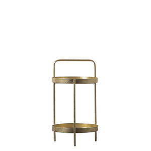 Stolik Sennen Gold 400 x 400 x 720 mm