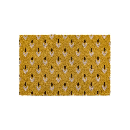 Wycieraczka Ikat Ochre z włókna kokosowego 600 x 900 mm