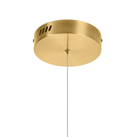 Lampa wisząca CIRCLE 100 cm - LED, ring mosiądz szczotkowany