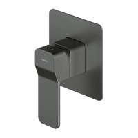 SLIDE bateria prysznicowa podtynkowa, grafit szczotkowany