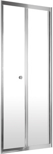 Drzwi prysznicowe wnękowe 80 cm - składane