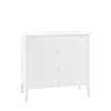 Acton 3 Drawer Chest White 870x450x870mm