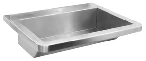 Komora gospodarcza ścienna 600x130x450mm, stal nierdzewna mat