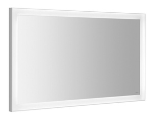 FLUT Lustro z podświetleniem LED 120x70cm, białe