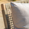 Zestaw ogrodowy MARINA – sofa 2-osobowa + 2 fotele + stolik, drewno akacjowe, 4 osoby