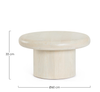 Stolik kawowy BIZZOTTO LOPEZ Ø60 naturalny – drewno mango, styl contemporary