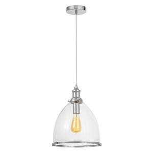 LAMPA WISZĄCA CHROMOWANA NOWOCZESNA DOLOMIA
