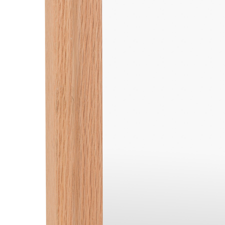Stockholm Overmantle Mirror Oak 900x1010x25mm