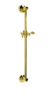 ANTEA zestaw prysznicowy, uchwyt obrotowy, okrągły, 670mm, złoto