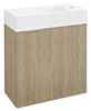 LATUS IV szafka pod umywalkę 49,5x50x25 cm, wiąz Bardini