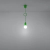 Lampa wisząca DIEGO 1 zielony