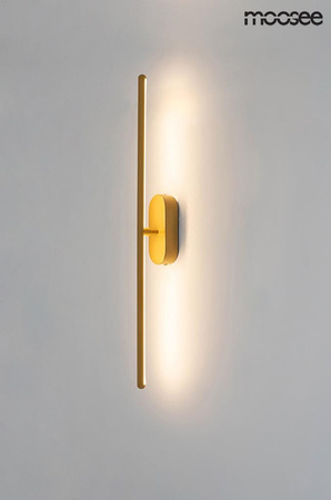 MOOSEE lampa ścienna TOBIA złota