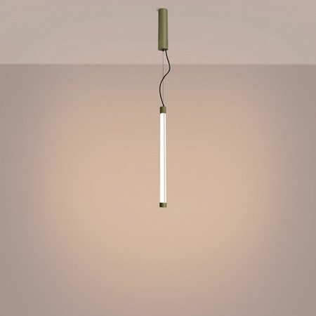 Lampa wisząca TRANG 50 zielona oliwka LED 3000K