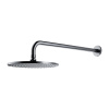 SLIMLINE deszczownica z ramieniem, nikiel szczotkowany