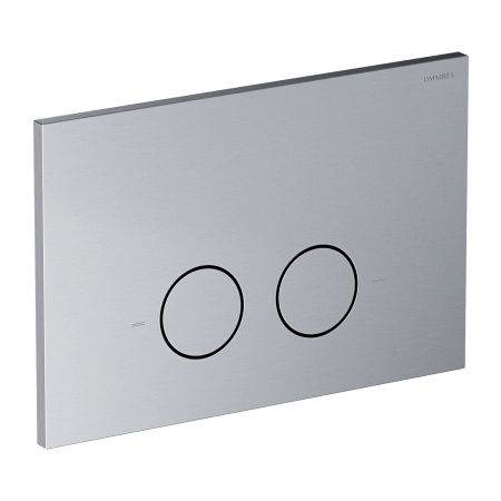 SET: STRONGFRAME stelaż podtynkowy + STEEL-R45 przycisk spłukujący, nikiel szczotkowany