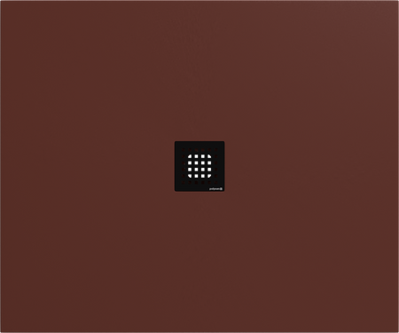 FLEXIA brodzik kompozytowy z możliwością docinania 120x80cm, brązowy mat