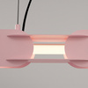 Lampa wisząca CHAIN 158 różowa LED 4000K