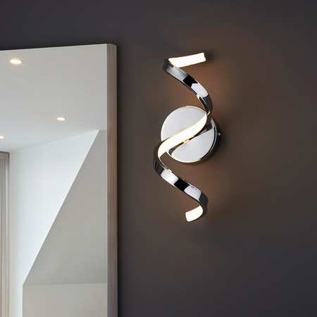 Astral Bathroom 1 Wall Light Chrome