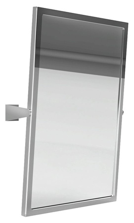 HANDICAP lustro uchylne 40x60cm, stal nierdzewna polerowana
