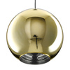 Lampa wisząca MIRROR GLOW - L złota 40 cm