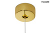 MOOSEE lampa wisząca RING LUXURY 70 złota
