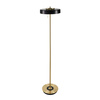 Lampa podłogowa ARTDECO 150 cm - czarno - złota nowoczesna