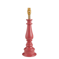 Myrtle Table Lamp Base Pink Clay