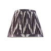 Zigzag Shade Pearl Grey Fabric 145x118x200mm