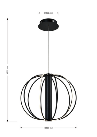 6220-1010 Lampa wisząca BENIALI