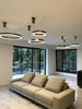 MOOSEE lampa wisząca RING 80 złota