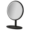 Czarne lustro toaletowe Wycombe 460 x 635 mm