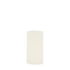 Pillar Candle Rustic White (2pk) 70x70x130mm