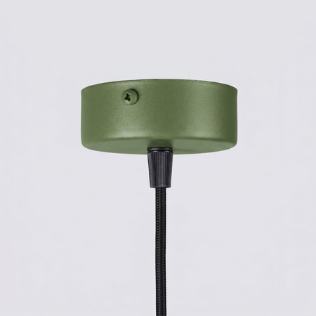 Lampa wisząca ARCHE 1 zielona oliwka