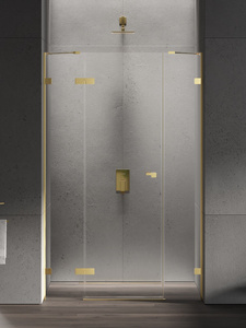 NZ4 Drzwi wnękowe EVENTA GOLD SHINE PLUS 1D P 150x200 szkło czyste 8mm Active Shield 2.0