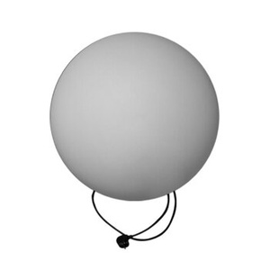 Lampa ogrodowa kula BALL 50 biała 50 cm