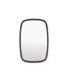 Bryce Capsule Mirror Black 600x30x400mm