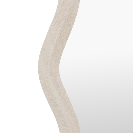 Monterey Wave Round Mirror Smoke 600x30x600mm